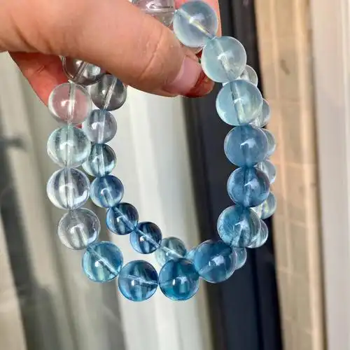 渐变色海蓝宝这颜色爱吗