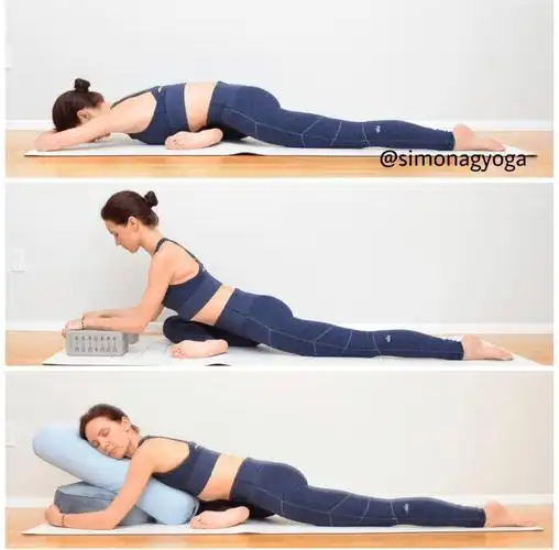 瑜伽鸽子式这样练,超级有感觉!_体式_辅助_意思